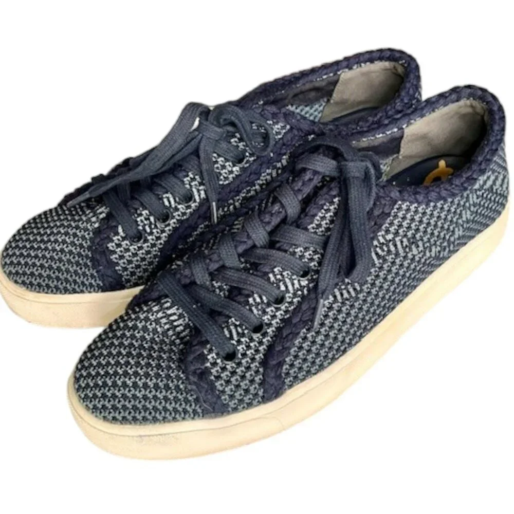 Sam Edelman Elena Knit Sneakers - Baltic Navy/Smokey Blue - 9